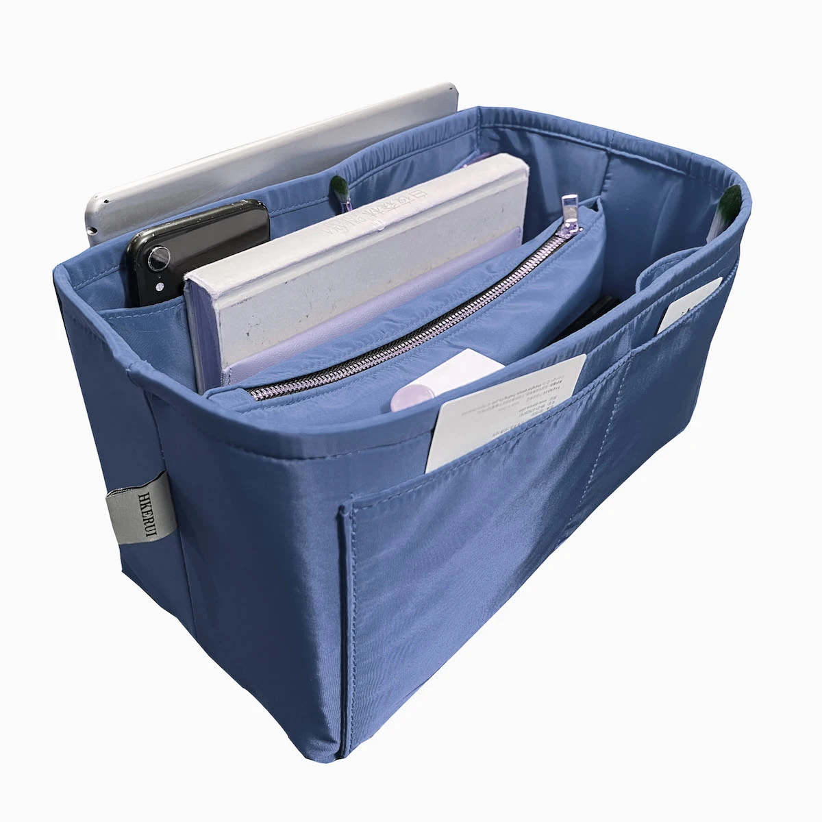 For Anagram Tote Purse Organizer Insert Bag ,Liner With Phone Pocket,Handbag Tote Shaper Premium Nylon(Handmade)
