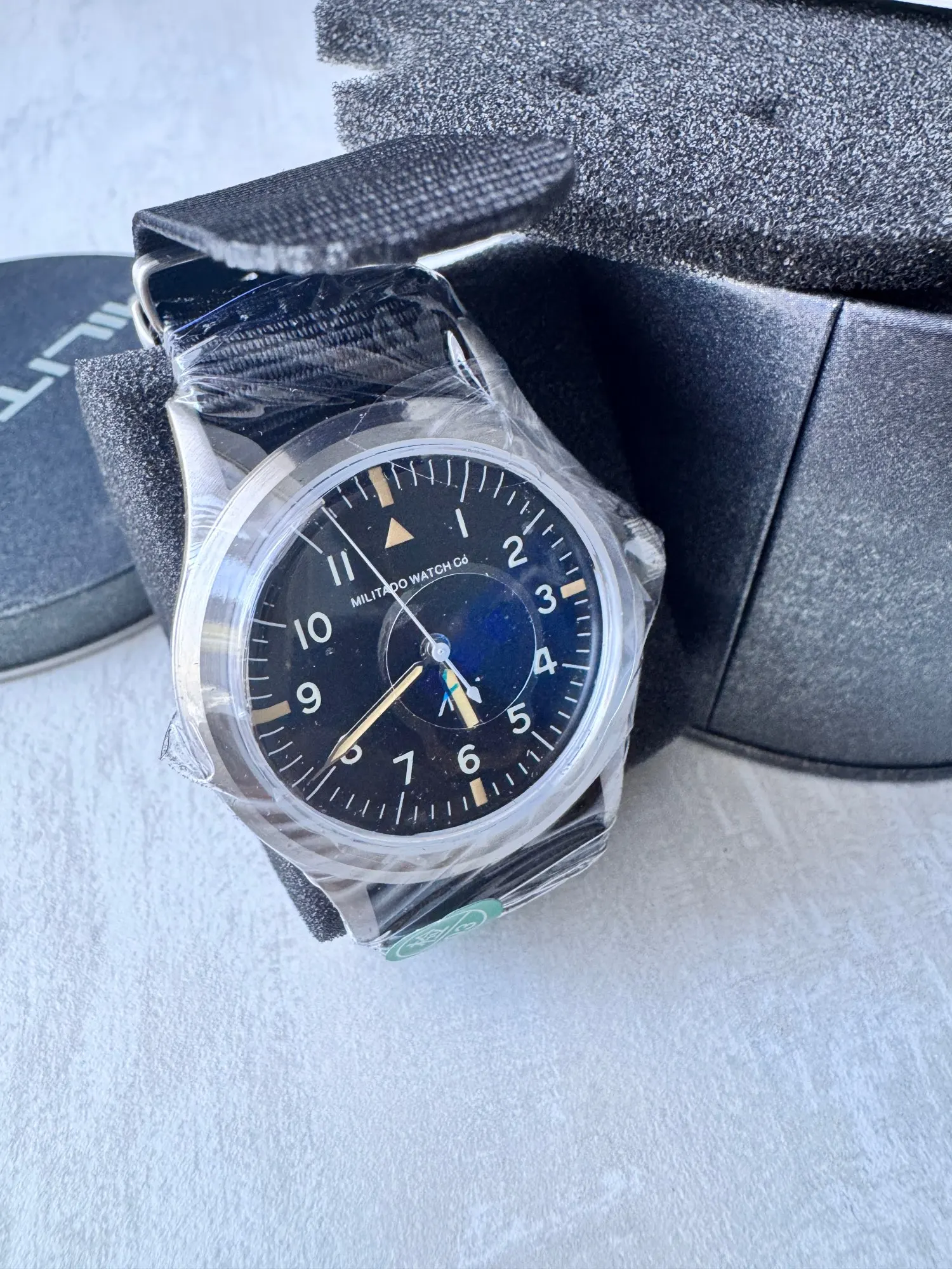 Militado ML14 36mm Watch VH31 Sweep Second Quartz Movement Watch