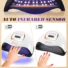Sun-X25-max 380W 81LEDs UV LED Lamp for Nails Powerful Nail Dryer For Curing All Gel Nail Polish Drying UV Light for Manicure 5