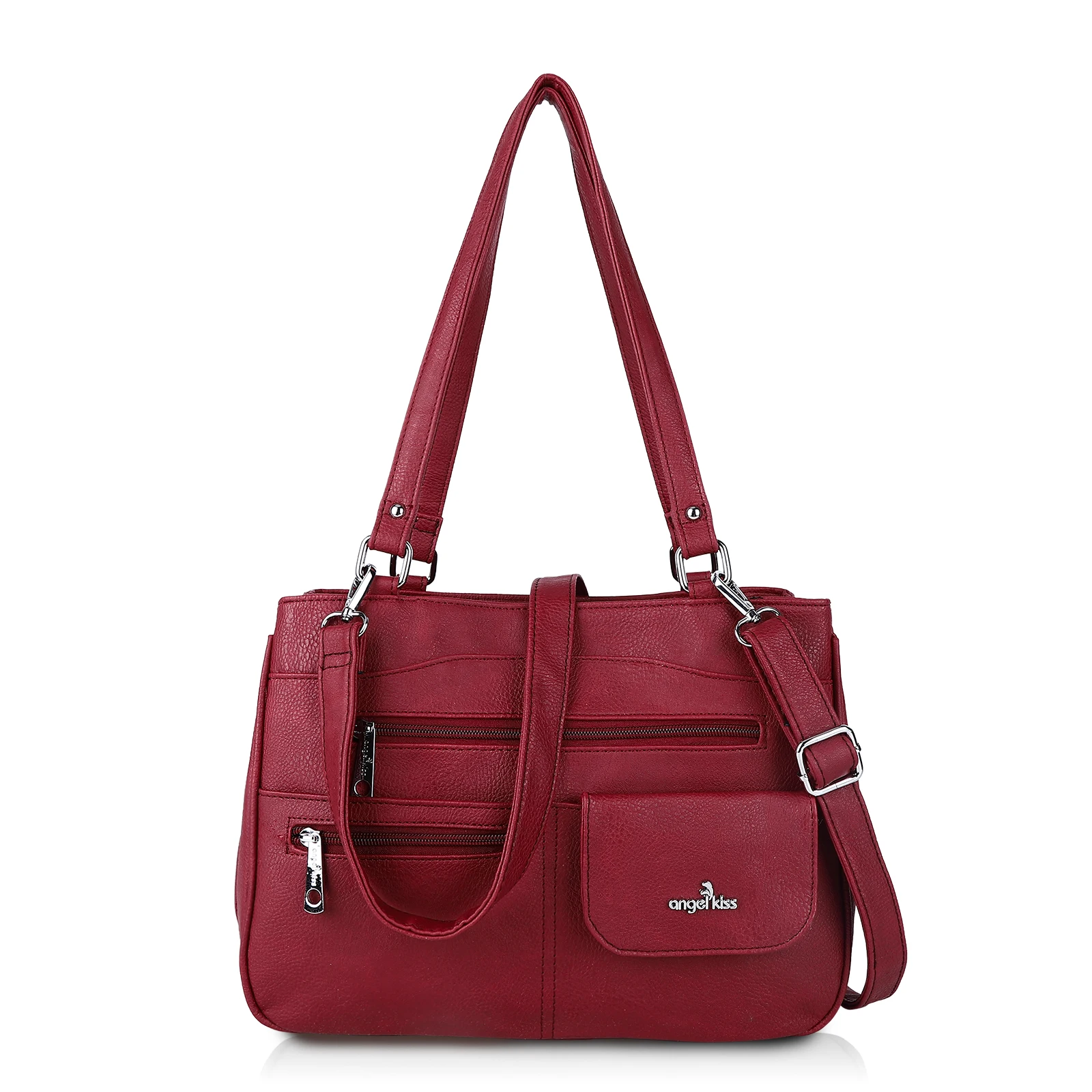 Angel Kiss Vintage Women Shoulder Bag Female Functional Crossbody