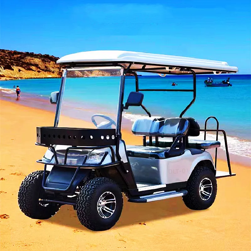 2022 Most Popular 2+2 Seater Electric Off-Road Golf Cart 3500W Motor Adult  Leisure Mobility Pure Electric Four-Wheel Vehicle - AliExpress