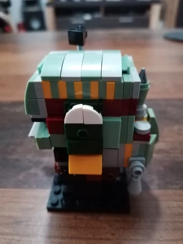 Moc For Star Of Space Wars Brickheadz-wicket Building Blocks