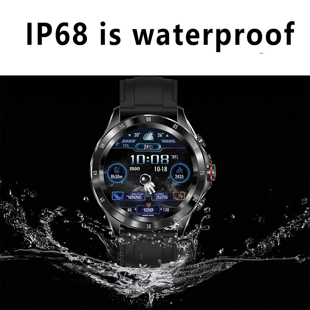 SENBONO  Ʈ ġ ü ġ ũ  ȭ   ð   ̾  IP68  Smartwatch