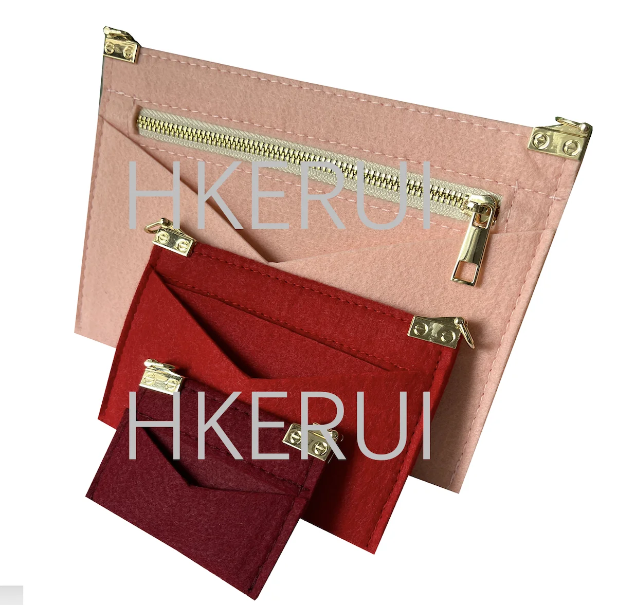 Conversion Kits For Monogram Pochette Kirigami (Set Of 3),Bag Insert Organizer Inner Liner,Lightweight Aluminum Chain 80cm-120cm 3