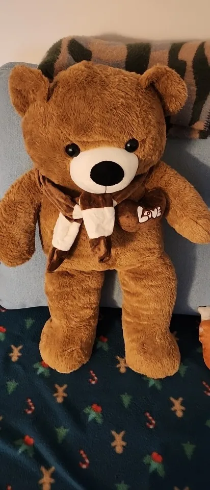 Teddy Bear With Scarf photo review