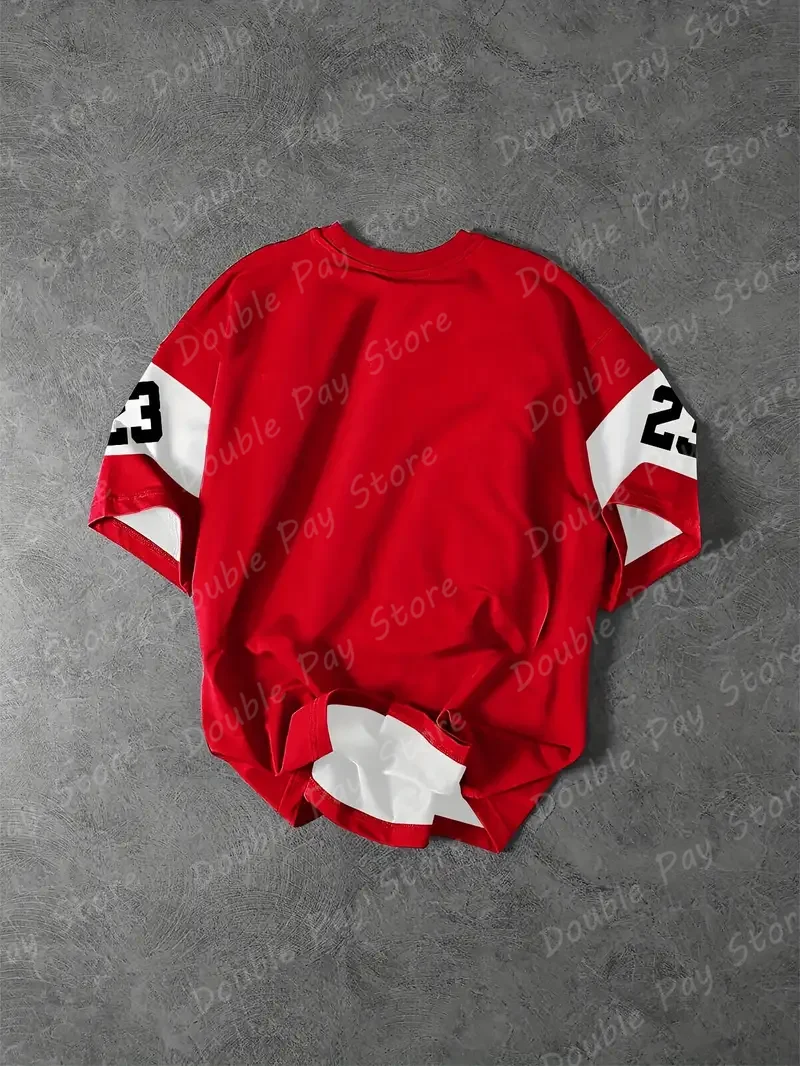 Children O-Neck Unisex Short Sleeve Stylish Tops Racing Theme Checkered Flag Pattern "CHICAGO" Letter Print High Quality T-shirt