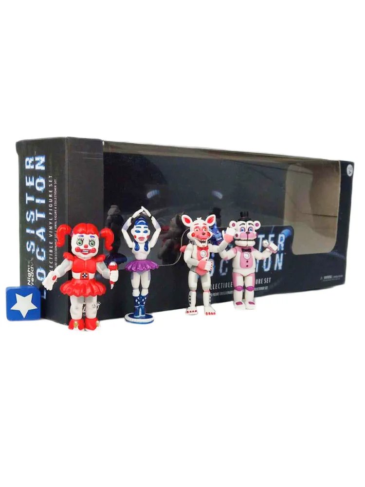 Cinco noites na figura articulada de Freddy, FNAF das meninas, brilha no  escuro, pontuação alta, 14 cm - AliExpress