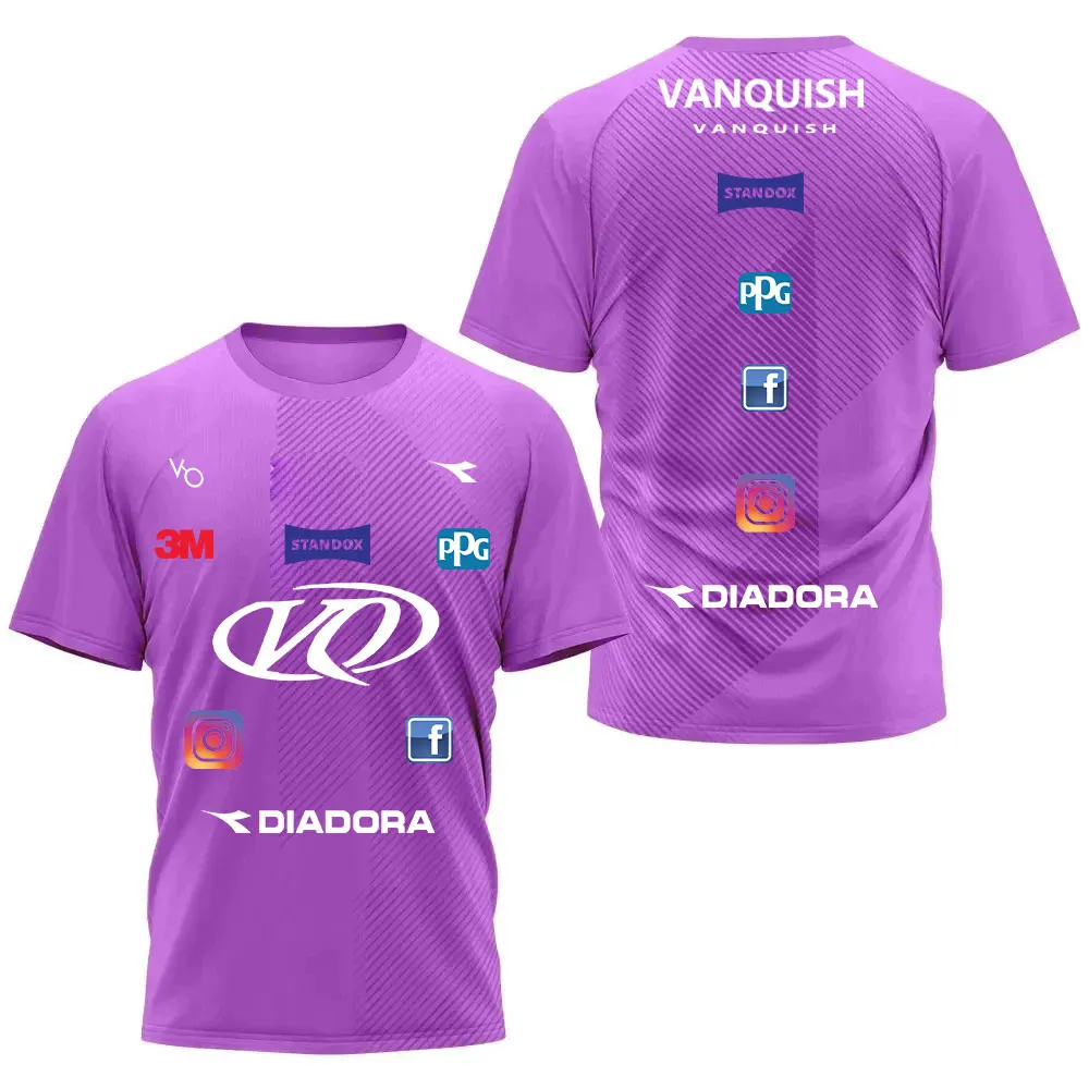 

Спортивная футболка с коротким рукавом, быстросохнущая, дышащая, сотрудничество в социальных сетях, высокое качество, новая мода, 2024