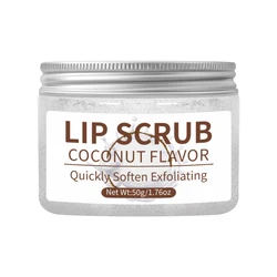 Tropical Fusion Lip Scrub: Exfoliating & Moisturizing Treatment - 50g (Coconut Scrub)