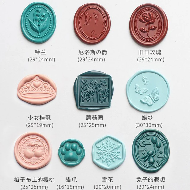 Zinc Alloy Wax Seal Stamp Head 6