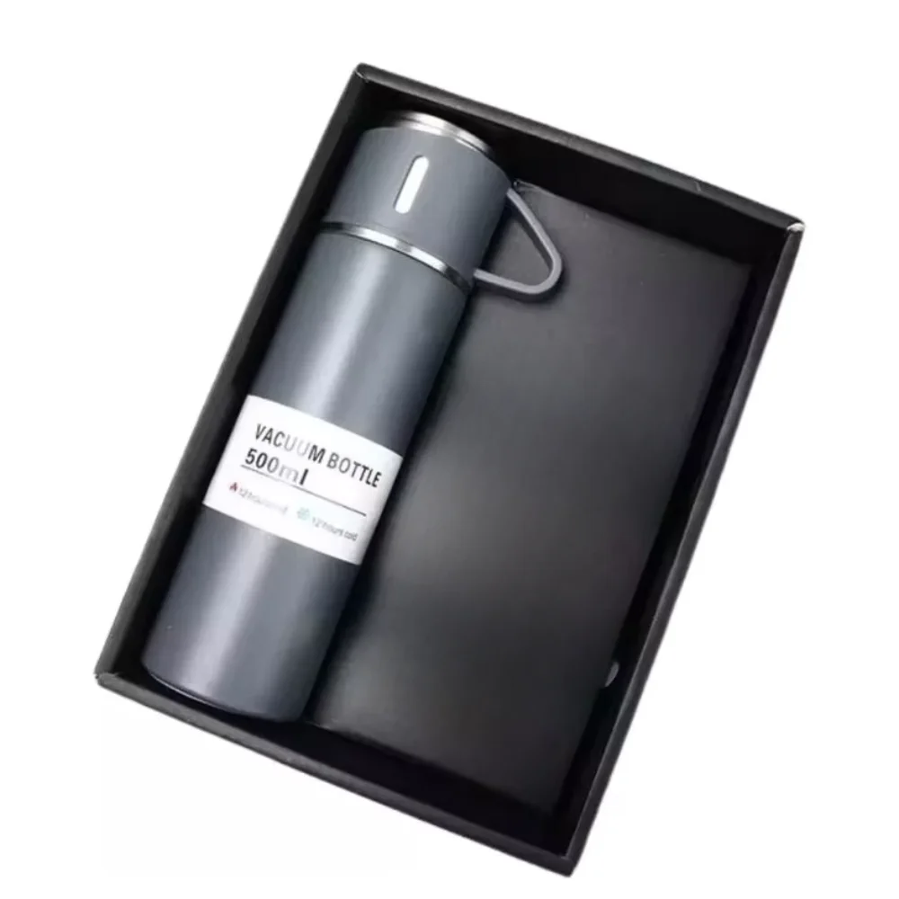 Garrafa De Café Premium Isolamento Térmica 500 mL com Xícara Copo 9