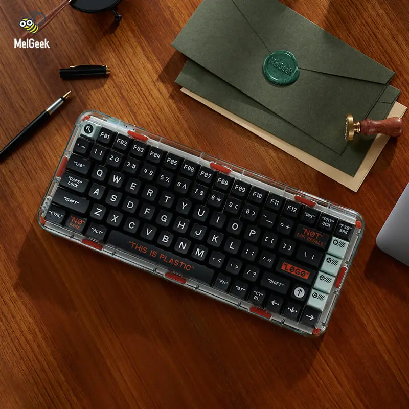 MelGeek Mojo84 Plastic Advance See-through Custom