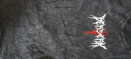 Berserk T-Shirt – Guts Silhouette & Red Moon Design | Cotton Oversized Anime Tee