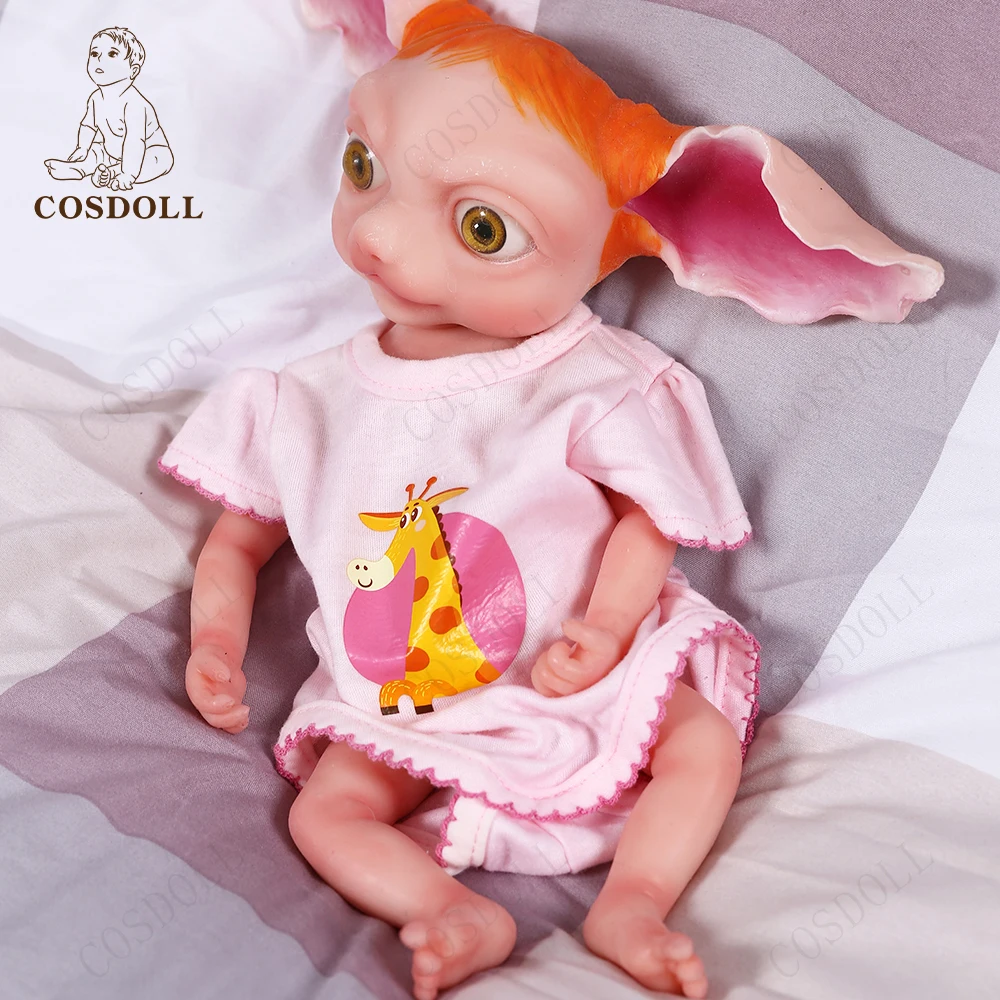 32CM Baby Doll Toys Full Body Silicone Reborn Baby Dolls With