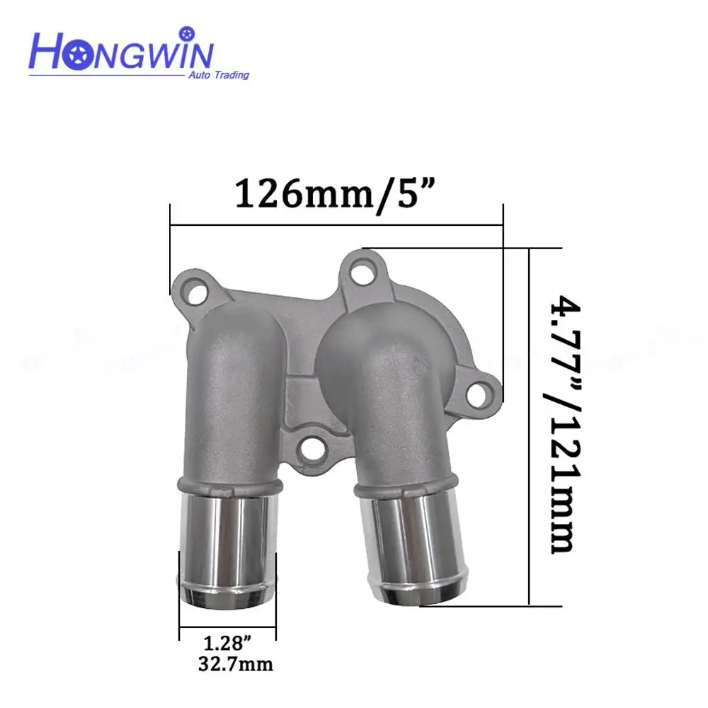 Genuine No.25611 26100 Housing Cap Water Inlet-Outlet Fits Getz 06-09 Accent 00-06 Lavita 01-05 Kia Rio 07-11 2561126100