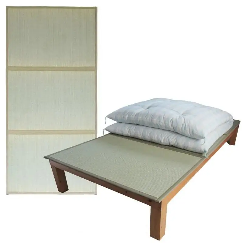 

BigFoldable Tatami Pad Japanese Furniture Rush Grass Mattress Futon Products For Your Bed Frame or Floor Sleeping Yoga Straw Mat