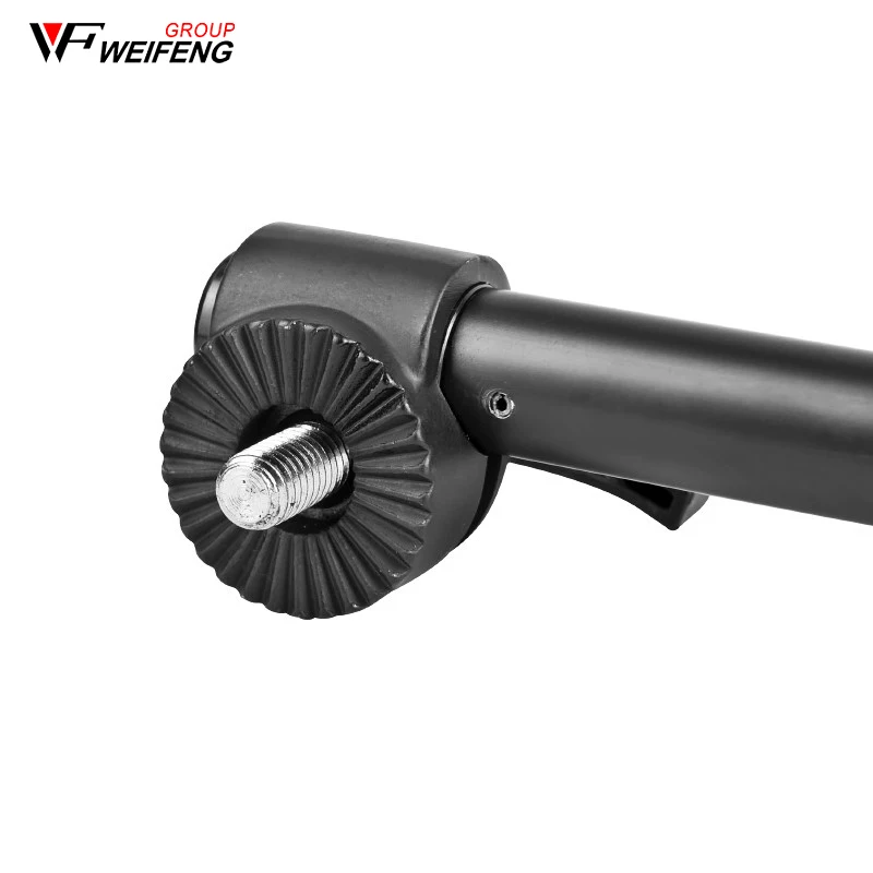 Camera fluid head Lengan Pegangan Aluminium Profesional untuk Weifeng 717/718 handle 717h/717ah NEST660 Kepala Tarik Cairan Tripod Kamera Video