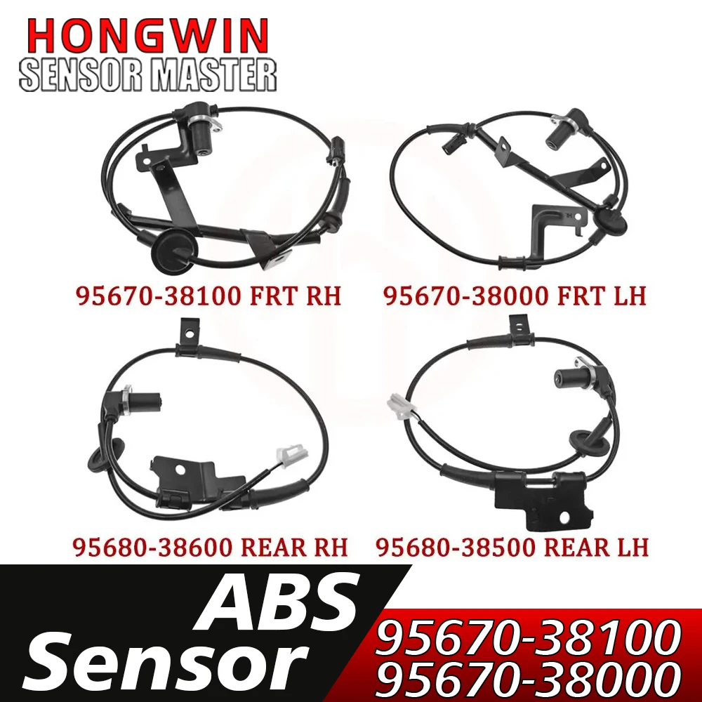 

Front Rear ABS Wheel Speed Sensor 95670-38000 95670-38100 95680-38500 95680-38600 For Hyundai Sonata XG300 / Kia Magentis Optima