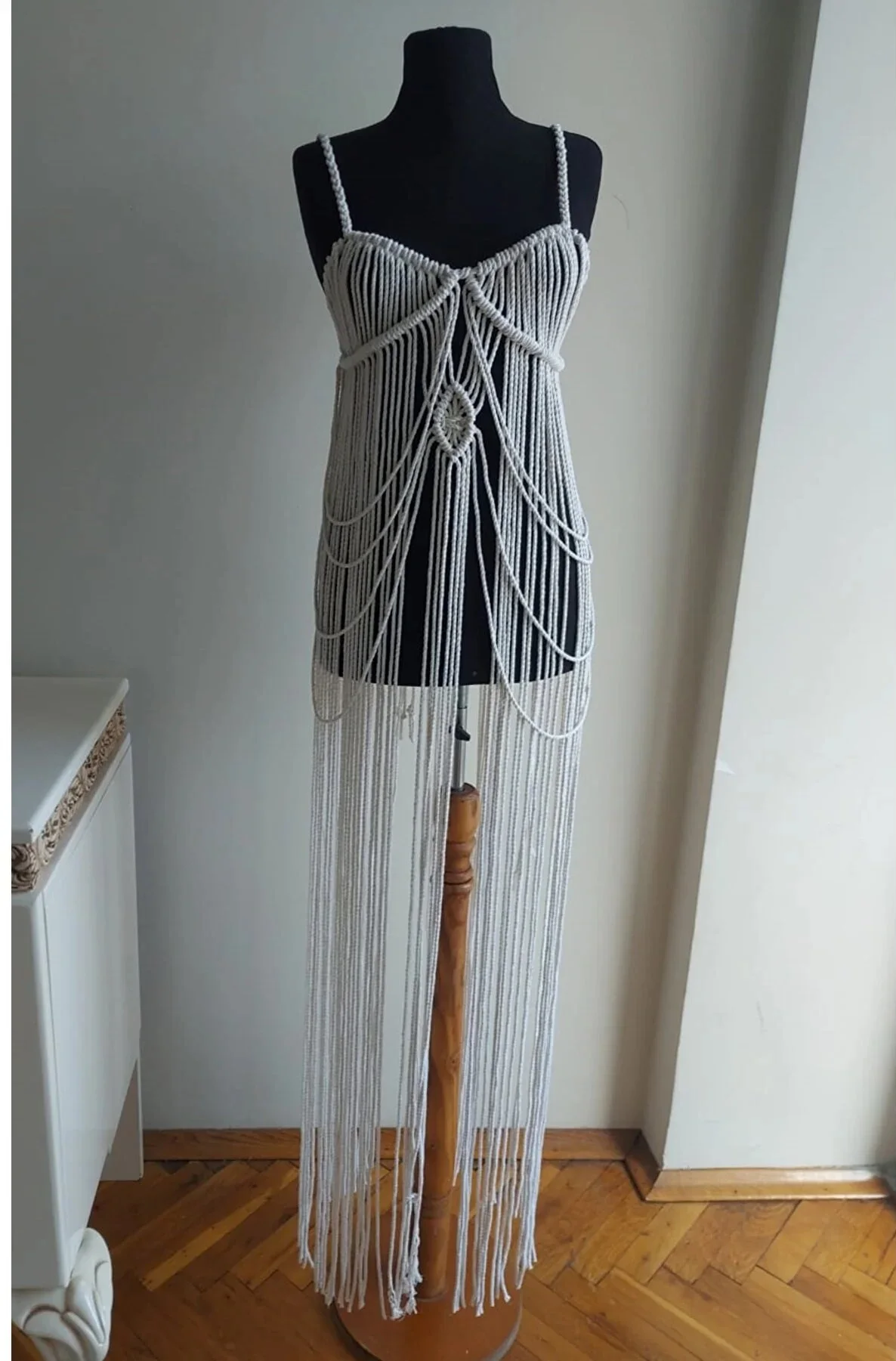 

Boutique Nissa-Women's Macrame Handmade Beach, Festival, Pareo Dress New Season (Model No: 35) ( 2023 Summer)