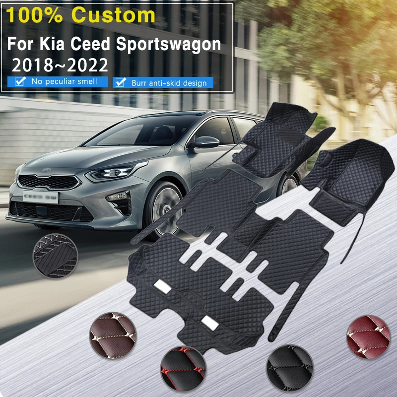 Auto Matten Boden Für Kia Ceed Sportswagon Ceed SW 2018 ~ 2022 7 sitz  Hatchback Wasserdichte Auto Boden Matte Tapis voiture Auto Zubehör -  AliExpress