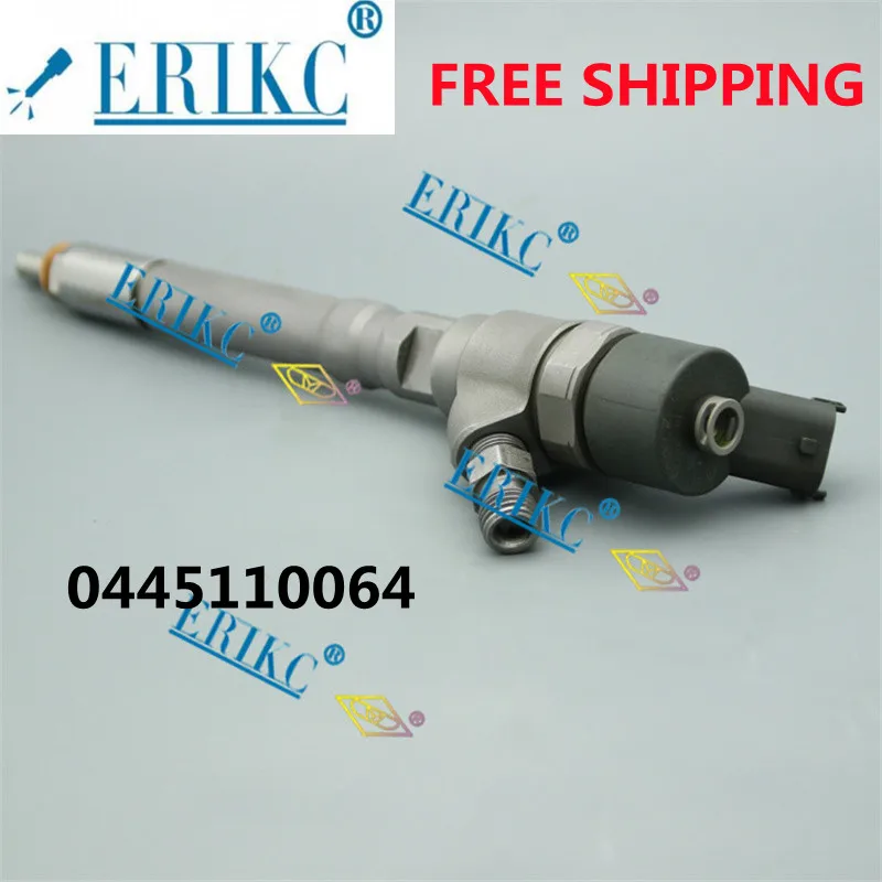 

ERIKC 0 445 110 064 Diesel Fuel Injector 33800 27000 for H-yundai Ki-a 33800-27000 33800-27010 0445110064
