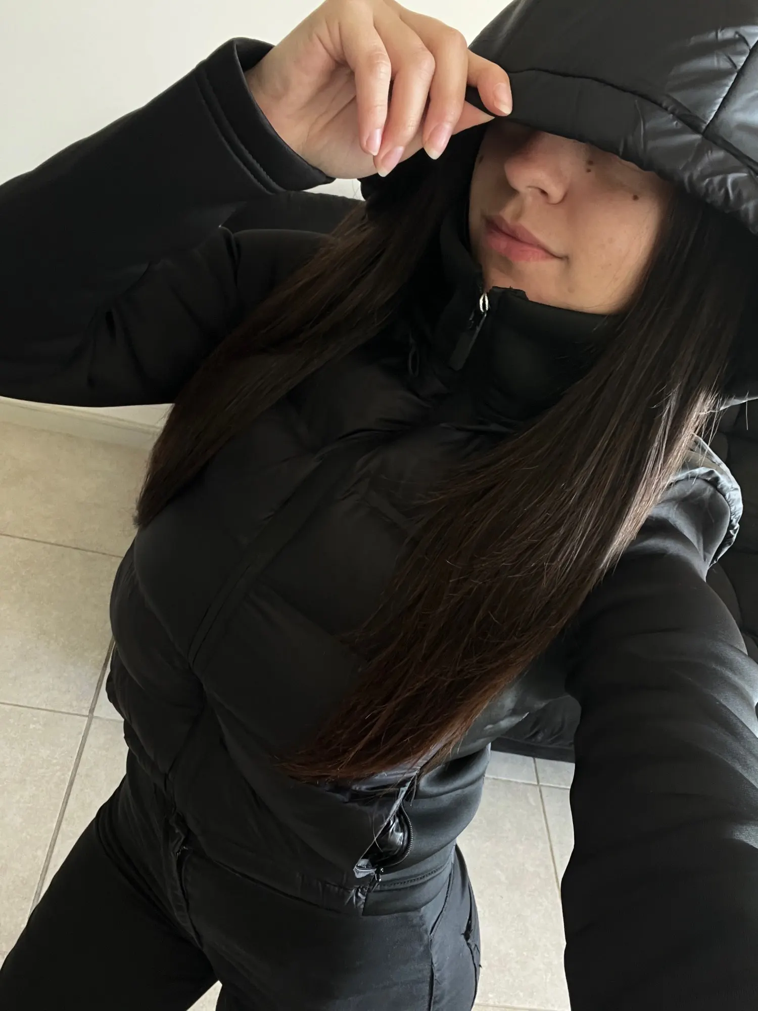 Women's Stand-Up Collar Cotton-Style Jacket photo review