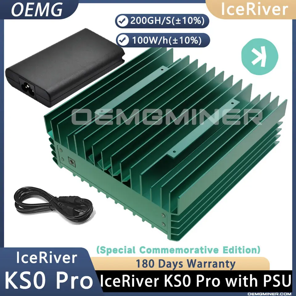 

AA купите 2 получите 1 бесплатно IceRiver KAS KS0 Pro Asic Miner 200G со стандартной доставкой