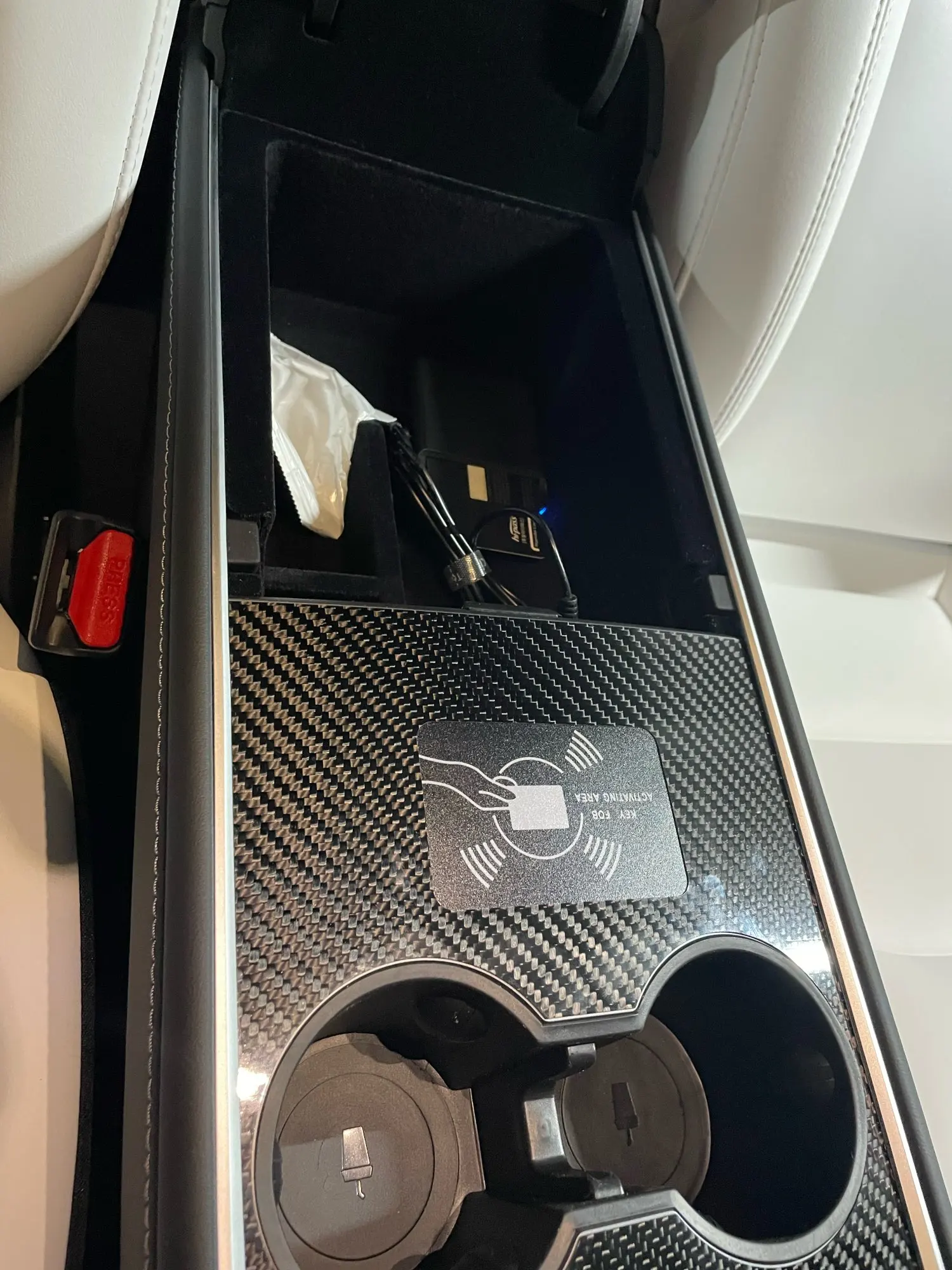 TeslaHubs™ Center Console Kit customer photo