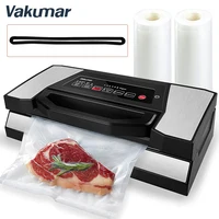 Vakumar VH5180  Kitchen Automatic Commercial Household Food Vacuum Sealer Packaging Machine Include 2 rolls Vacuum packed bags 1