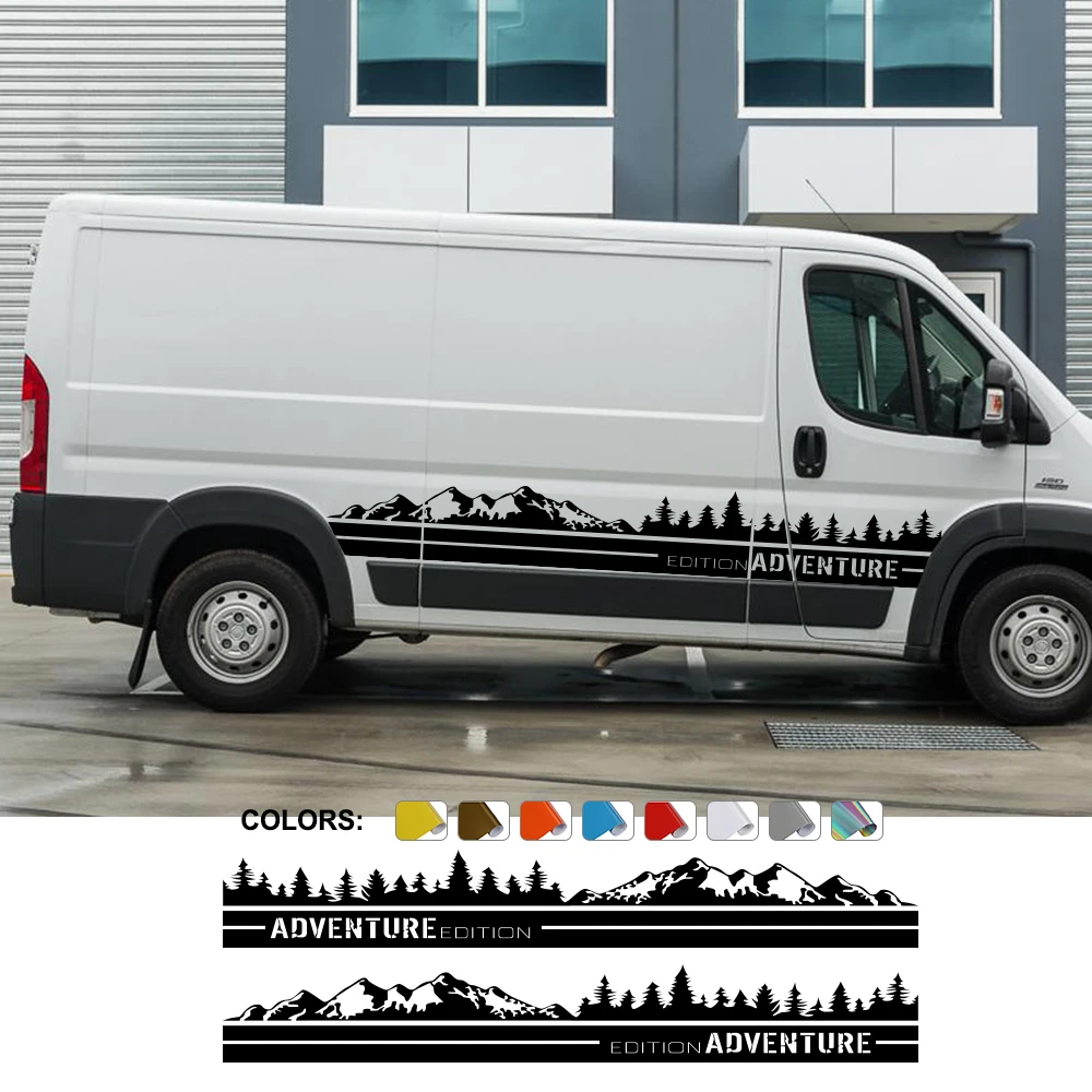 Adesivi Per CAMPER Grafica In Vinile Adesivi Decalcomanie Set Camper Van RV Caravan Motorhome - Foto 12