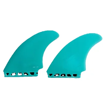 Pinne Singole in Fibra di Vetro per Tavole da Surf Timm Twins TP, Misura Grande