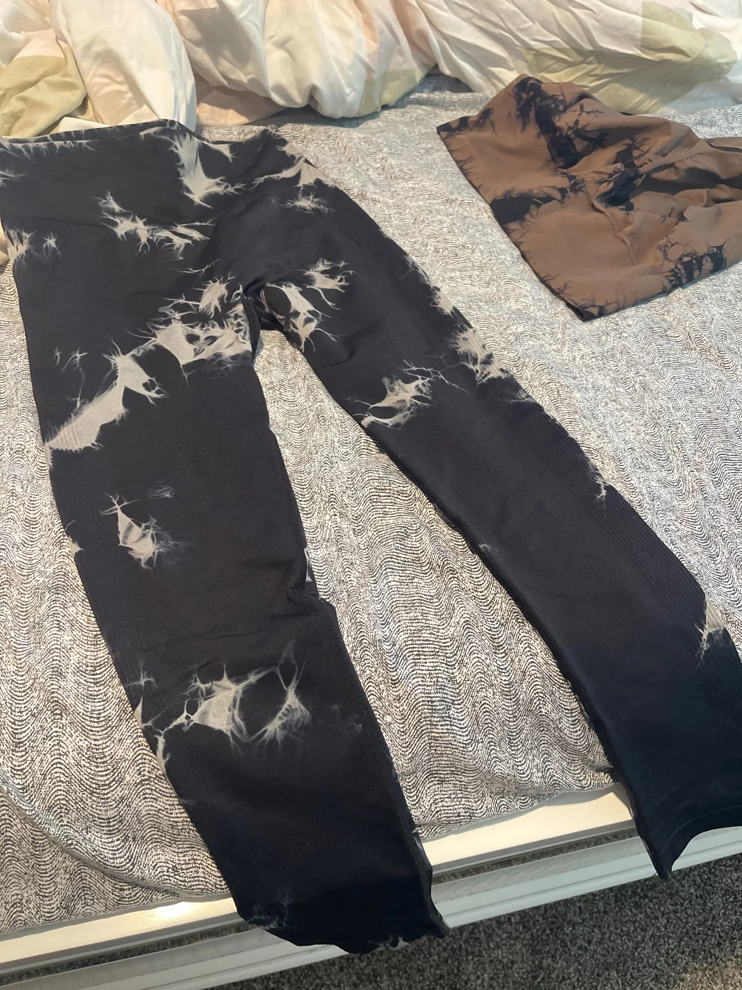 Tie Dye Leggings Womens Cosmic High Waist Yoga Pants