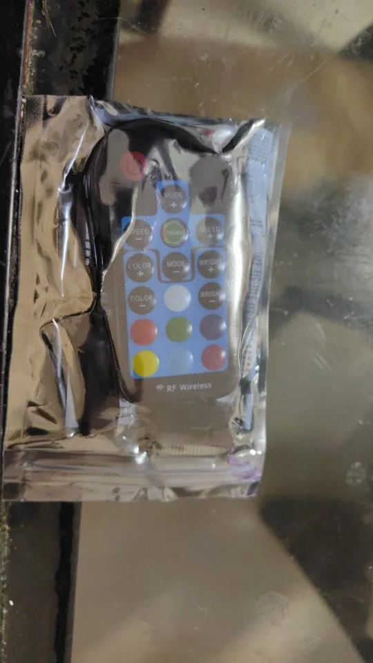 12V SATA RGB 17Key RF Remote Controller For PC Case LED Strip photo review