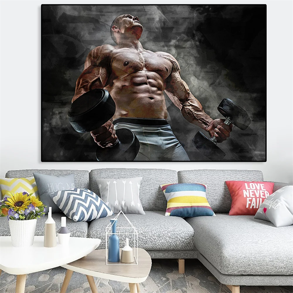 Gift New Chris Bumstead Great Bodybuilding Gym Muscle Star Poster Prints  Wall Art Canvas Painting Picture Photo Room Home Decor - AliExpress