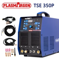 TSE350P AC/DC 350A Pulse Aluminum TIG Welder Stick ARC Inverter Automatic Welding Machine 110/220V Dual Voltage Blue 1