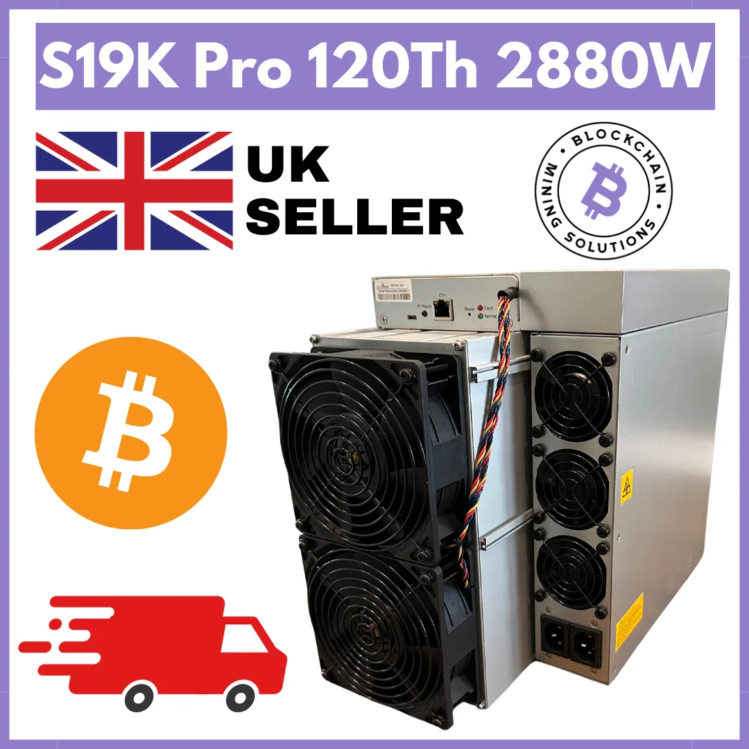 

Q Bitmain Antminer S19k Pro (120Th) 2880 Вт ASIC Miner