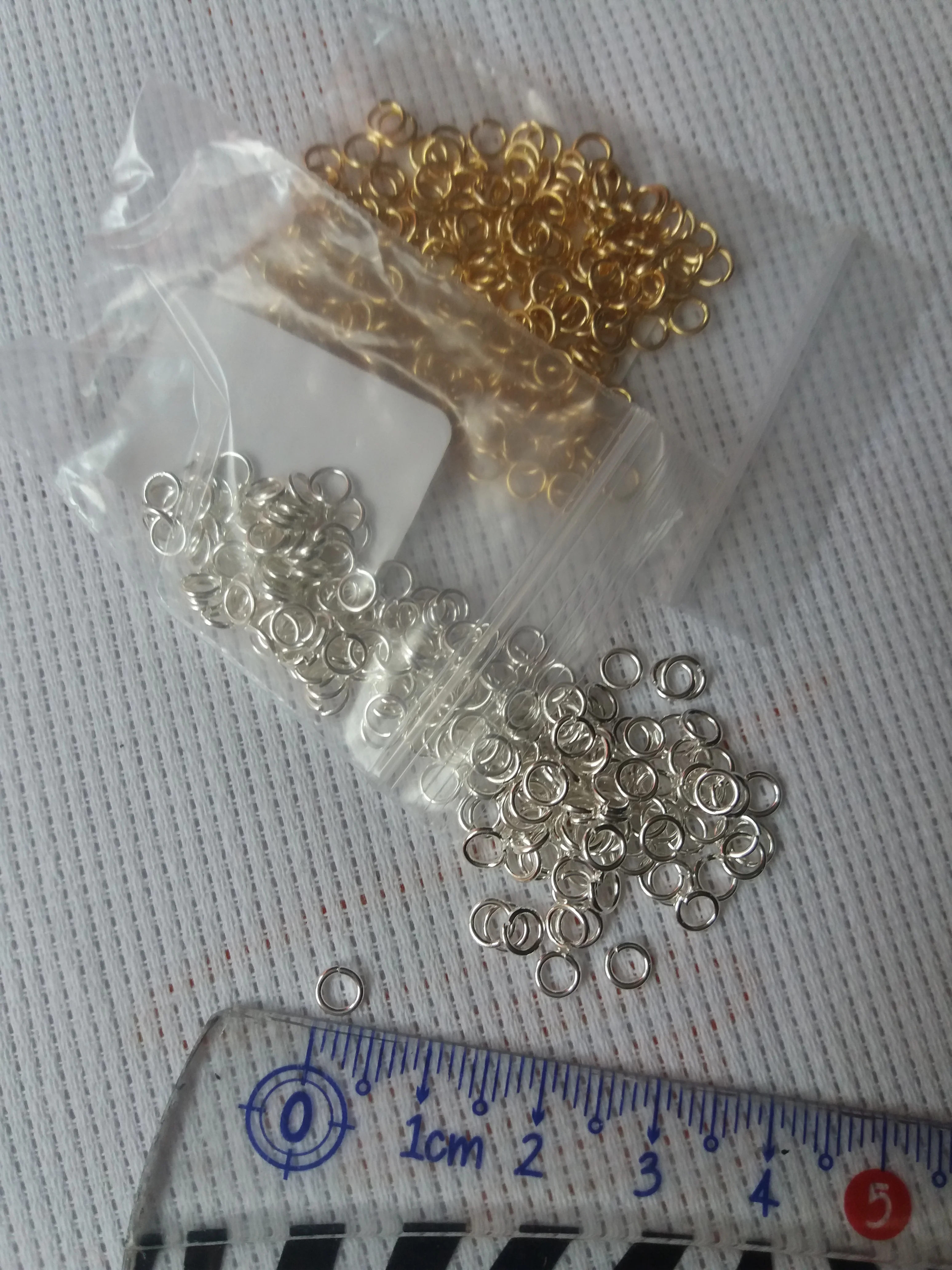 200pcs/lot 4 5 6 7 8 9 10mm Jump Rings Split Rings Connectors For Diy Jewelry Finding Making Accessories Wholesale Supplies