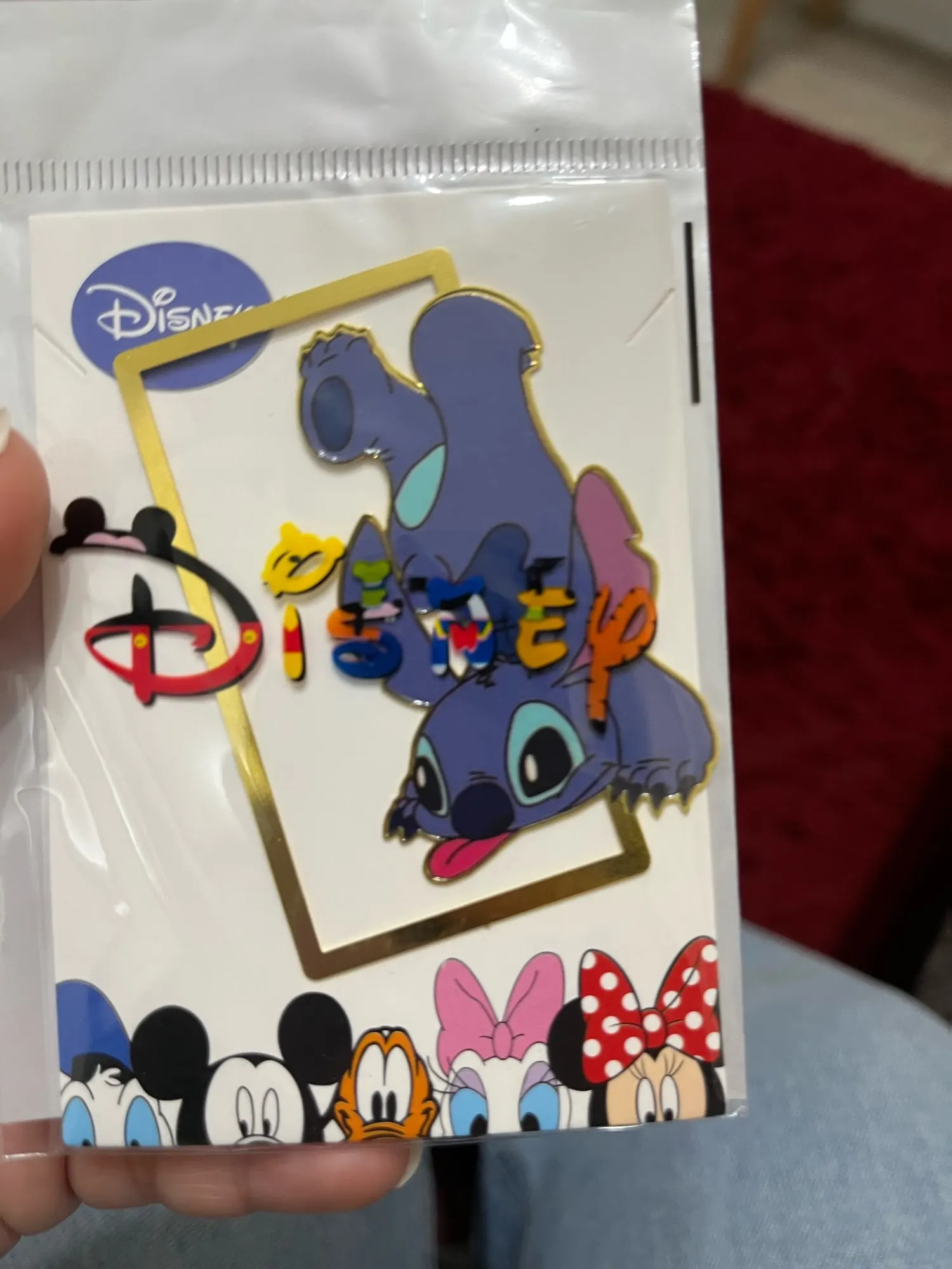 Cute Stitch Bookmark – Perfect Gift for Disney Fans and Book Lovers