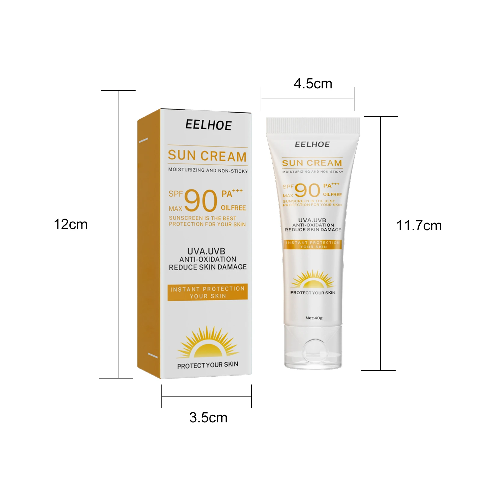Physical Uv Defense Sunscreen Lotion Moisturizing Sun Cream_voghion.com