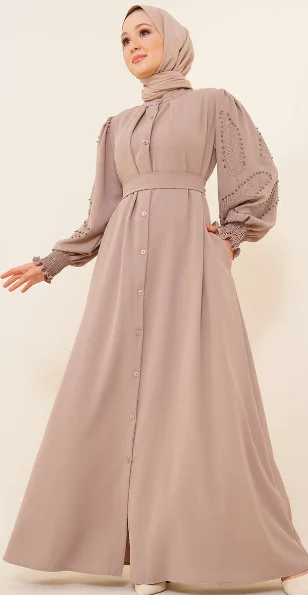 Tesettuh R Elbscuse Muslimate 2022 Modello Islam Musluso Man Modern Giyim Muslimate Tac35Min Slemeli Ferace