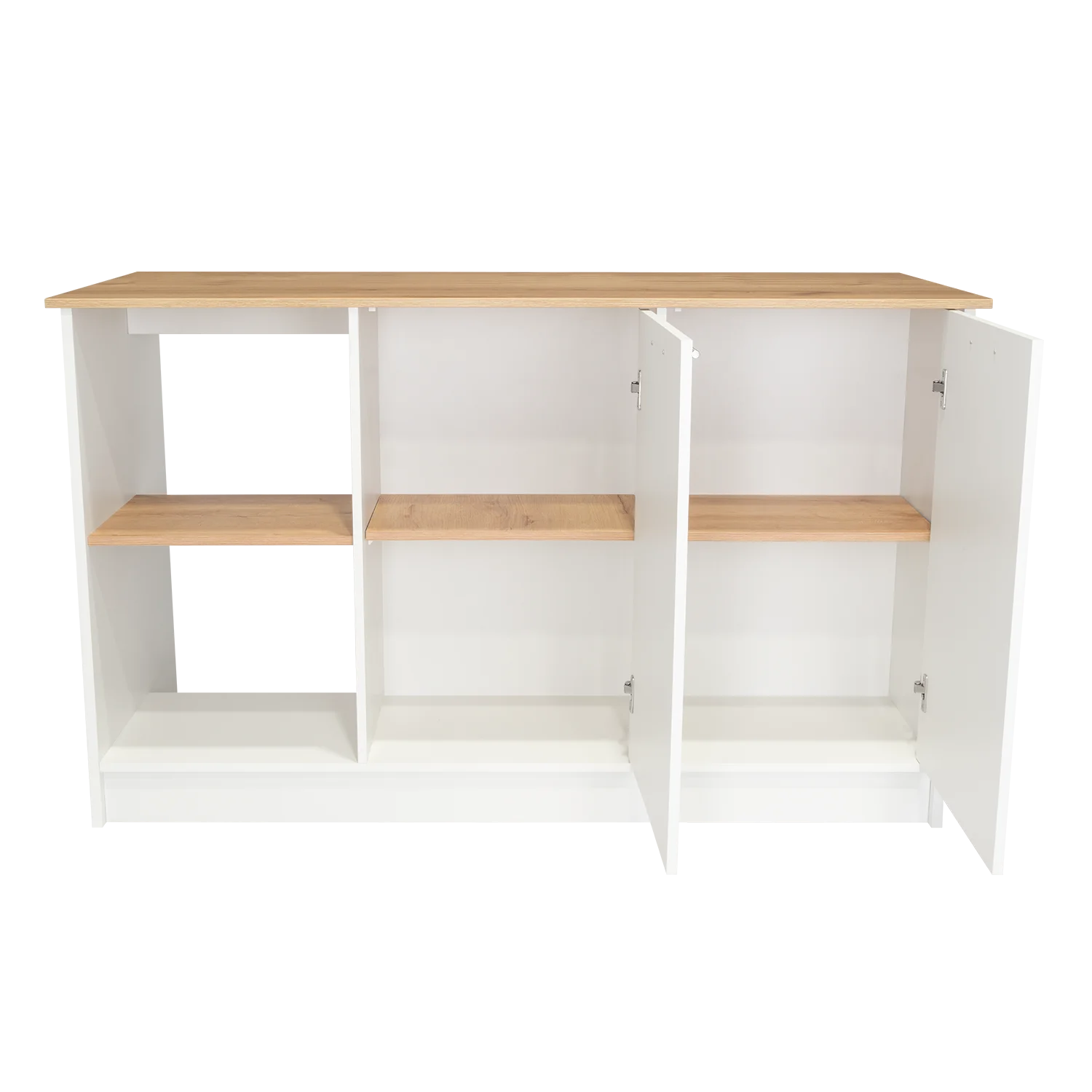 juniper kitchen island light oak-white