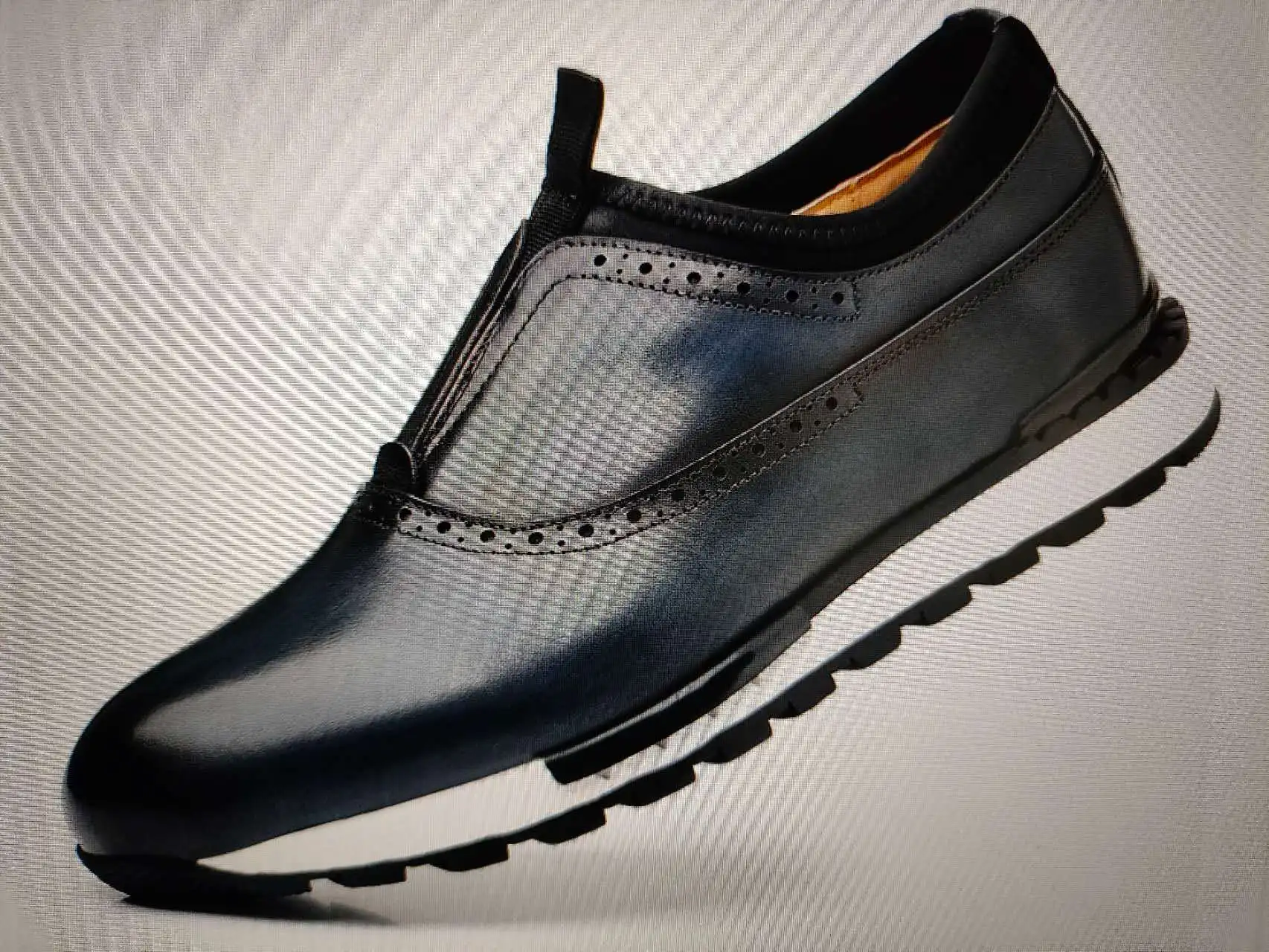 Men's business shoe head layer cowhide comfortable breathable