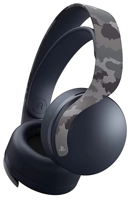 Headset wireless pulse 3D (cfi-zwh1j06) gray camouflage (Grey camouflage) (ps5/PS4/PC)