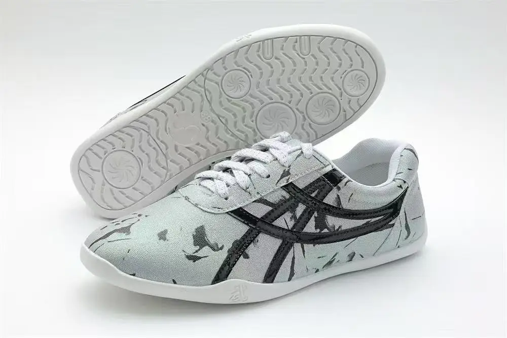 WYTR kung fu wushu shoes with special material ink paint technique