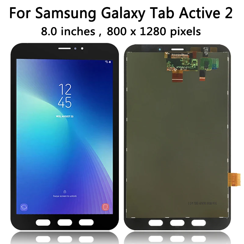 toque, display LCD para Samsung Tab Active