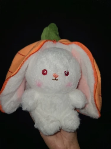 Berry Buns, Transforming Strawberry & Carrot Bunny Plush