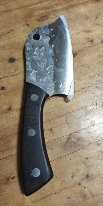 Forge Master: Hand-Forged Meat Cleaver – Unrivaled Precision in Every Cut photo review