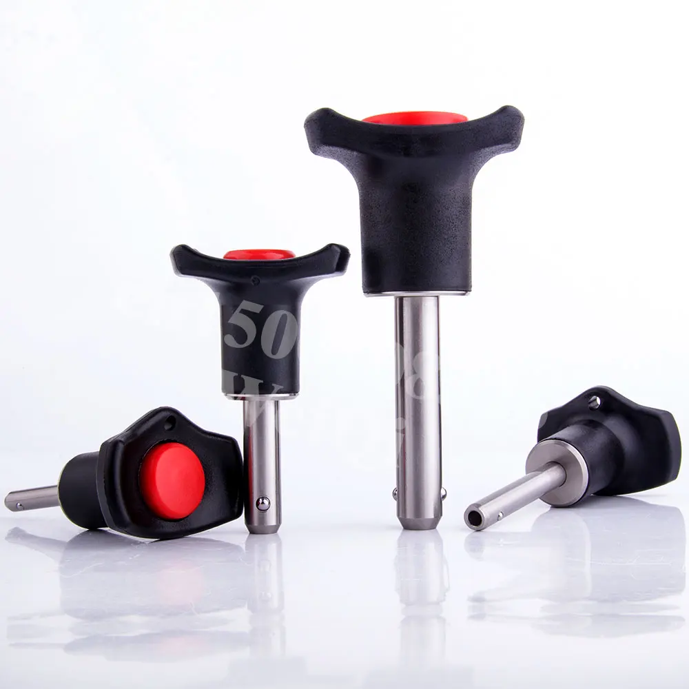 Plastic Ball Lock Pin Push Lock Fasteners Plastic Push Button