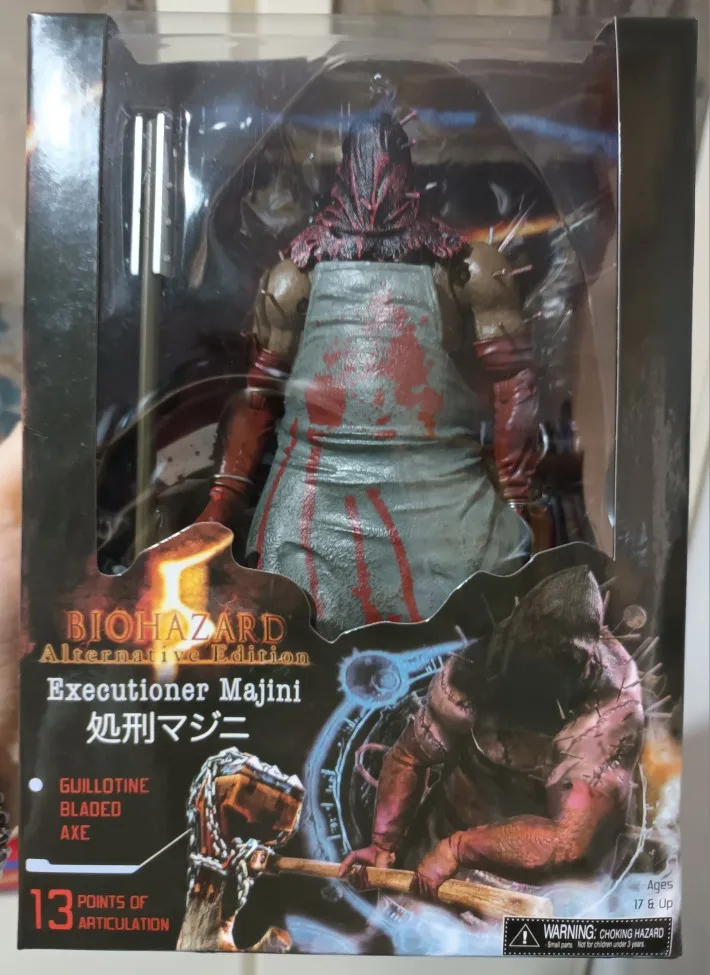 NECA Chris Redfield Figure Hunk Biohazard Zombie Biohazard