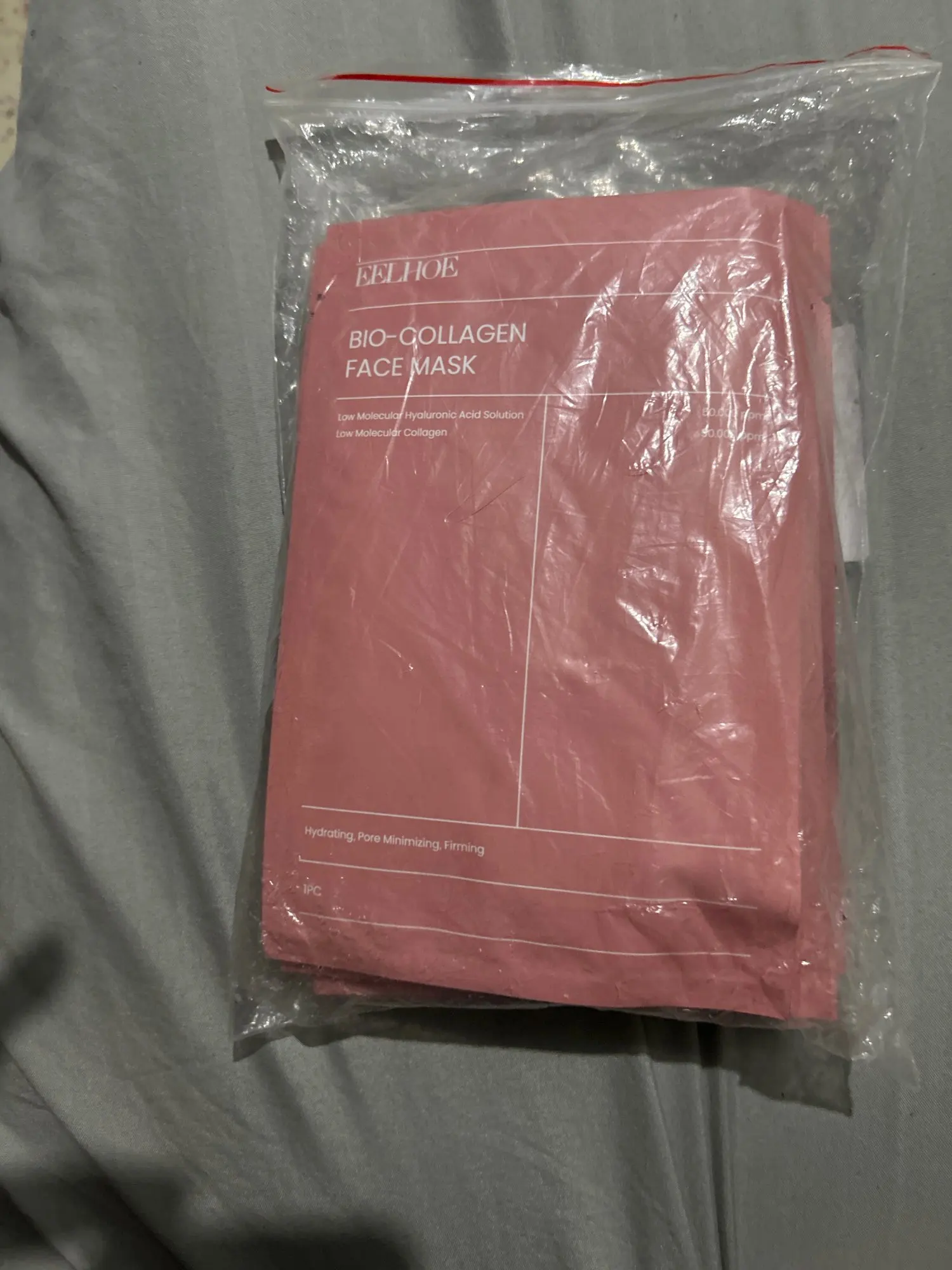 Bio Collagen Face Mask - Deep Hydration, Pore Shrink & Brightening Power!